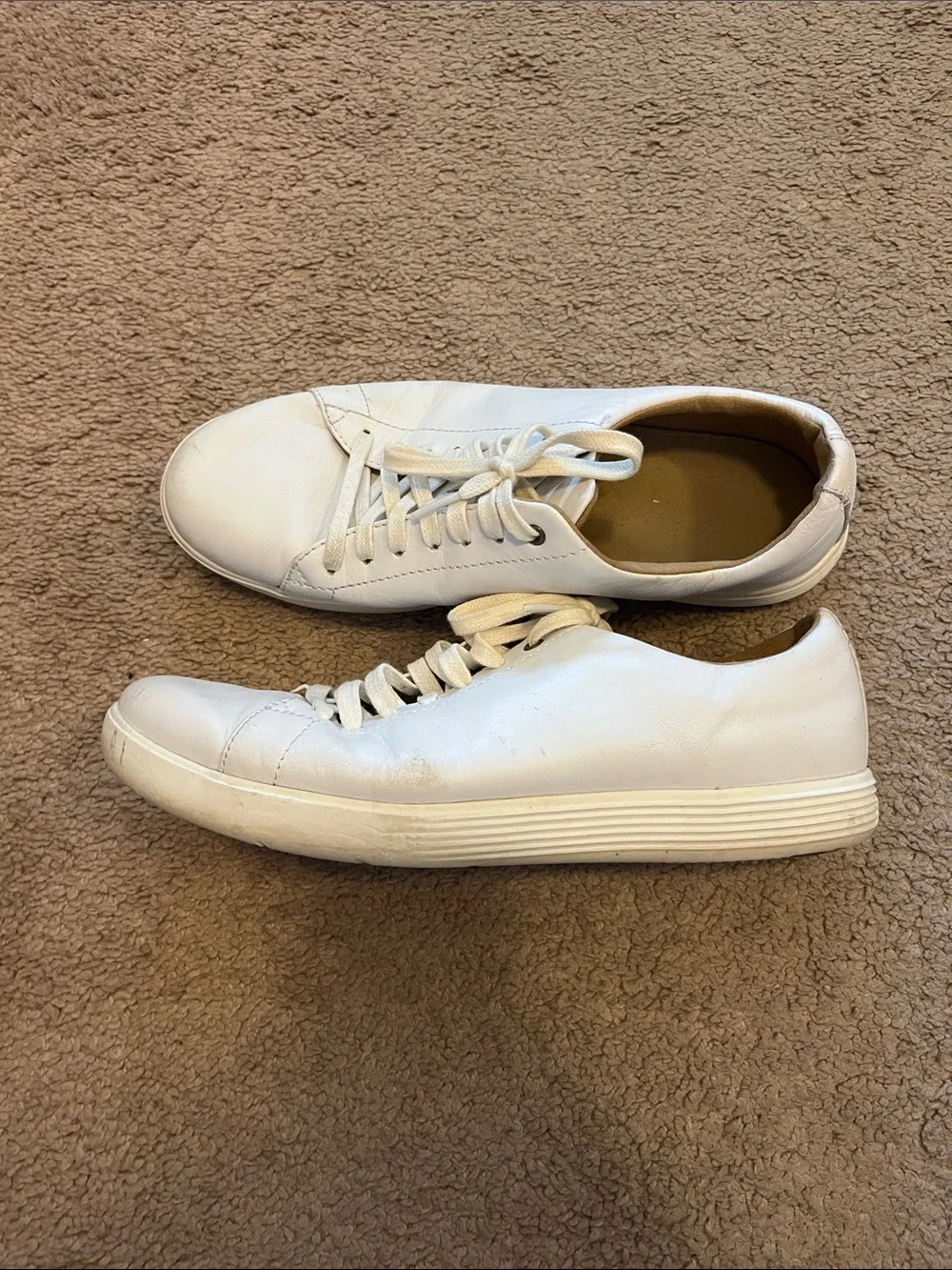 Cole Haan White Leather Women's Sneakers